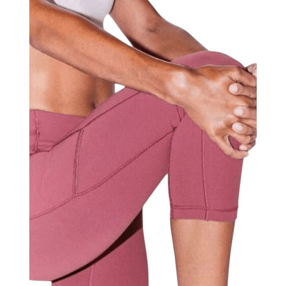 LULULEMON ATHLETICA Speed Up Crop (21') In Moss Rose Size 4